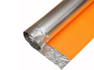 Espuma IXPE con Aluminio, para Contrapisos